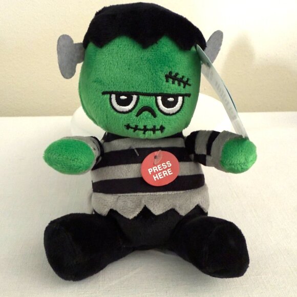 Spooky Village Frankenstein Plush 6 in Musical Halloween Toy CVS Exclusive 2024 - Picture 1 of 11
